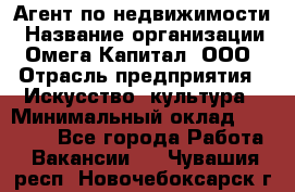 Агент по недвижимости › Название организации ­ Омега-Капитал, ООО › Отрасль предприятия ­ Искусство, культура › Минимальный оклад ­ 45 000 - Все города Работа » Вакансии   . Чувашия респ.,Новочебоксарск г.